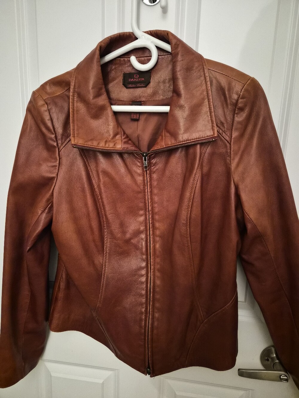 Danier Slim Fit Leather Jacket